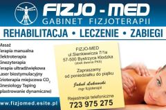 Gabinet rehabilitacji i fizjoterapii FIZJO-MED mgr Jakub Łukawski